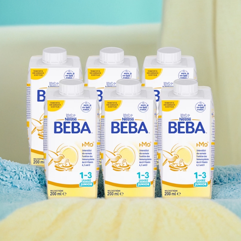 德国雀巢beba液体奶婴儿宝宝3段液态奶铂金贝巴配方水奶三段200ml