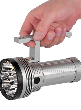 骇客 RA40 泛光户外强光手电筒便携无极调光验车验酒灯