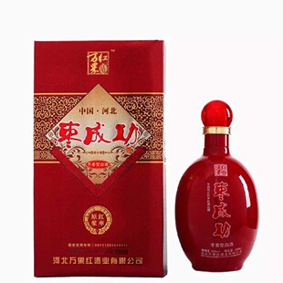 河北特产枣木杠酒红枣酒 万果红酒业 枣成功酒 42度 红枣