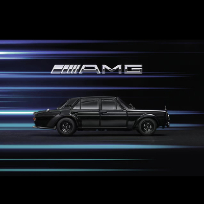 Liberty64奔驰300SEL汽车模型