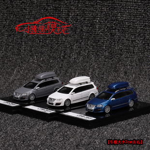 JEC促销1:64大众R36帕萨特Wagon旅行车瓦罐 礼品收藏树脂汽车模型
