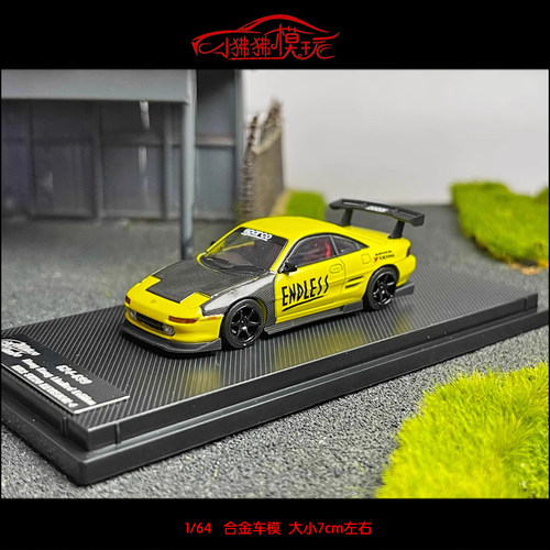 MicroTurbo丰田MR2SW20汽车模型
