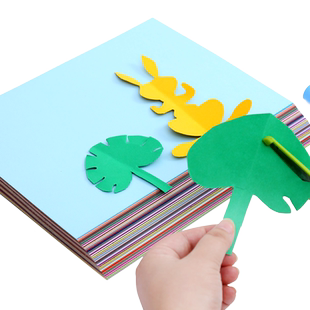 久印 8K硬卡纸 加厚230克 色泽饱满纯木浆 黑色白色硬卡纸 8开白卡手工卡纸 绘画纸10色20色8K彩色卡纸大红卡