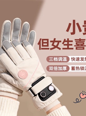 新年礼物生日女生送女友朋友女士老婆闺蜜惊喜小众实用的加热手套