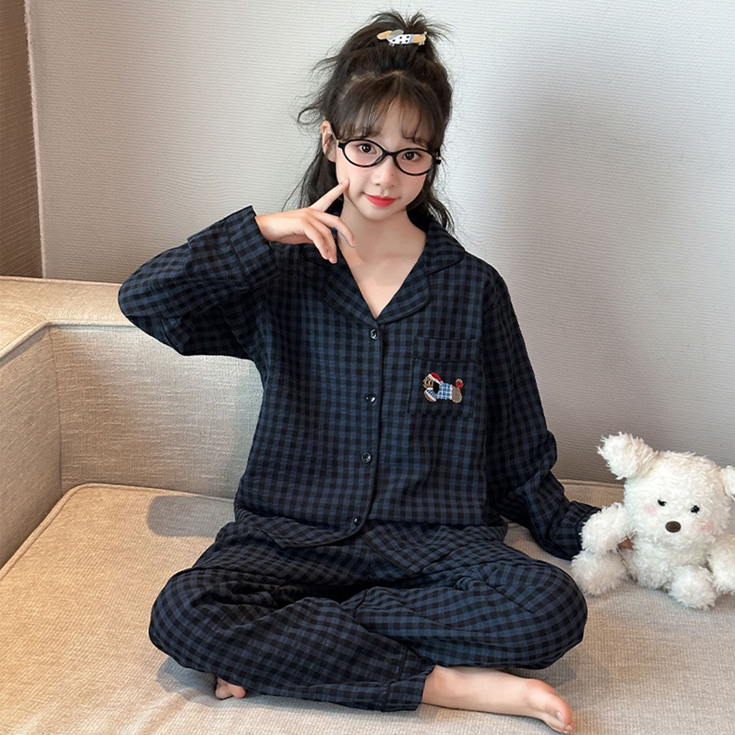 150小个子女生秋季睡衣