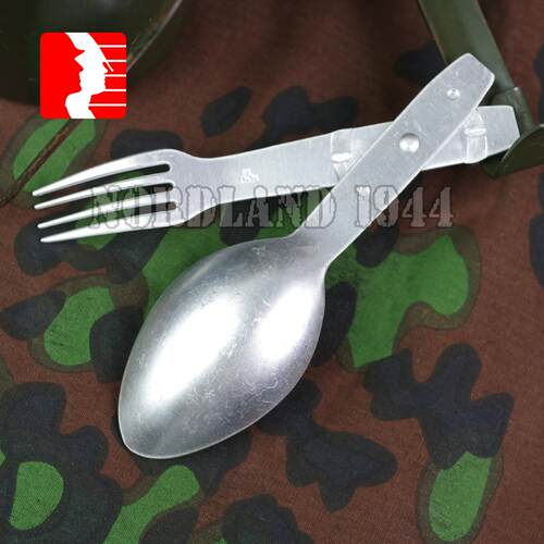 原品打版铝质折叠叉勺餐具