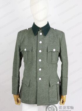 M41原野灰officer毛呢作战服常服中山装上衣马裤 诺曼军物