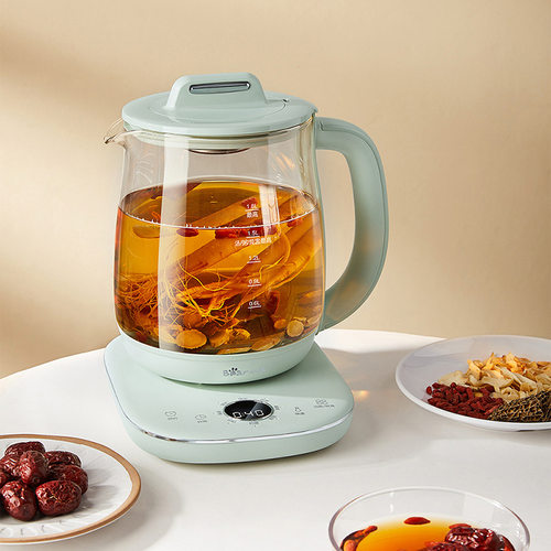 小熊YSH-B18P1养生壶煮茶壶电水壶花茶壶1.8L烧水壶316不锈钢保温