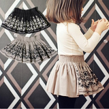 Jupe fillette en toile - Ref 2051006 Image 24