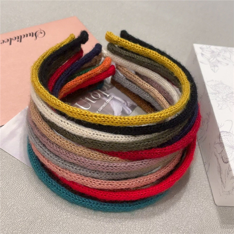 韩国东大门2024新款毛线发箍 简单细版压发发箍 网红主播同款发箍,饰品/流行首饰/时尚饰品新,发饰,淘宝优惠券,粉丝福利购,淘宝优惠卷