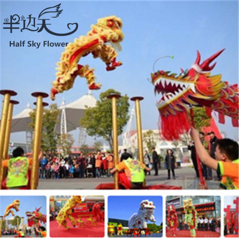 舞狮东莞南狮醒狮表演开业庆典花球剪彩礼炮乔迁地毯旺场龙狮