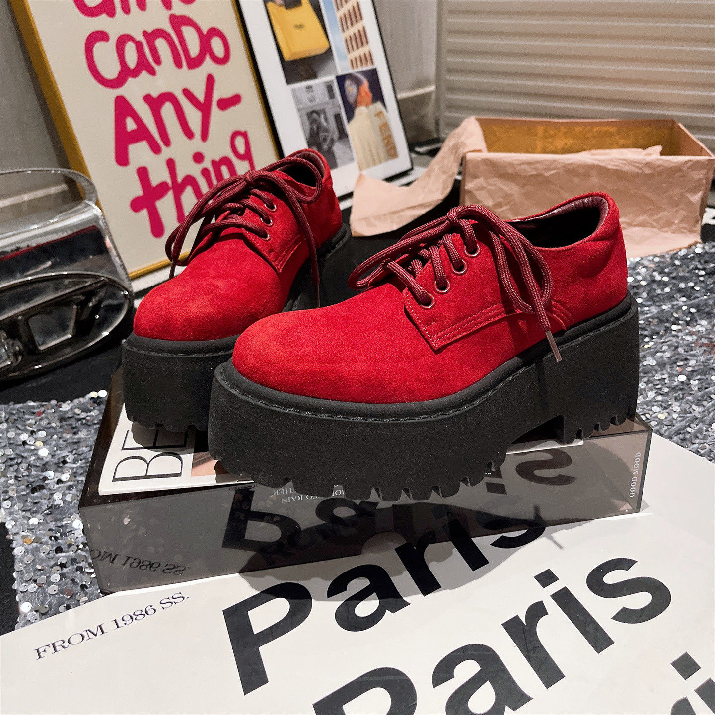 JK小皮鞋英伦风小个子女鞋