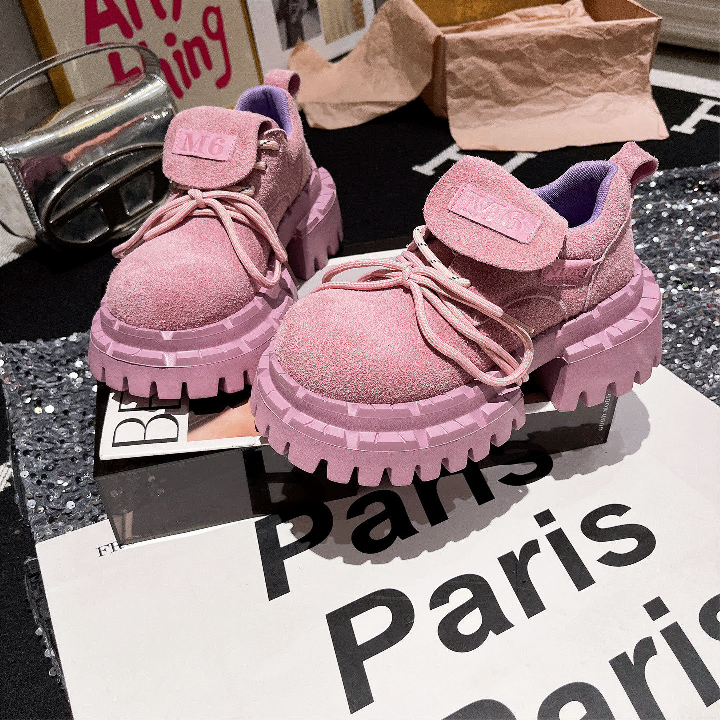 真皮版~欧货磨砂皮翻领系带绑带布洛克JK小皮鞋豹纹乐福鞋单鞋女,女鞋,牛津鞋/布洛克鞋/德比鞋,淘宝优惠券,粉丝福利购,淘宝优惠卷