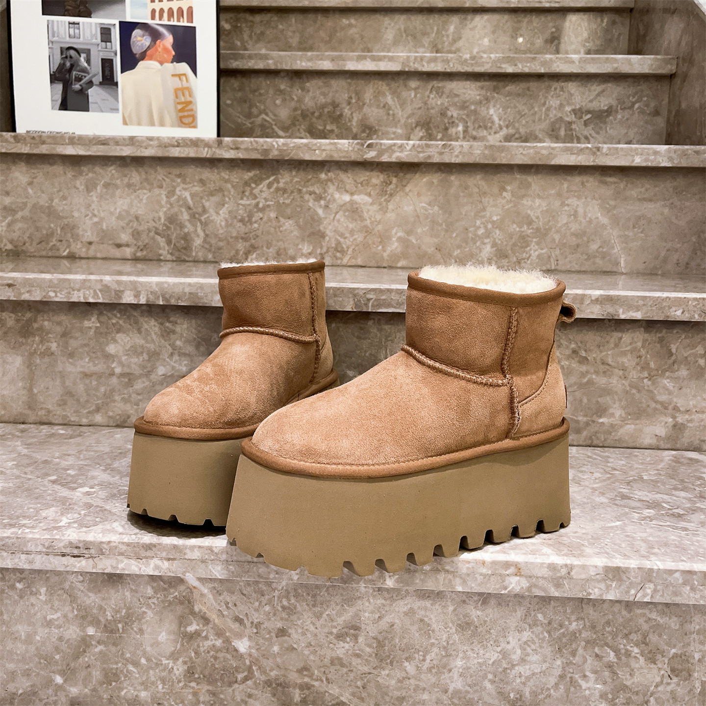 小个子7cm厚底松糕加厚女鞋