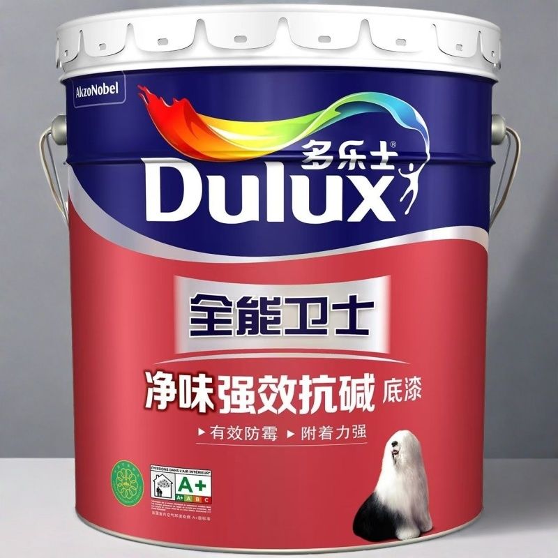 多乐士全能卫士净味强效抗碱底漆环保乳胶漆防霉抗碱室内环保底漆