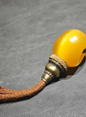 金黄色佛头分体三通19MM斜切