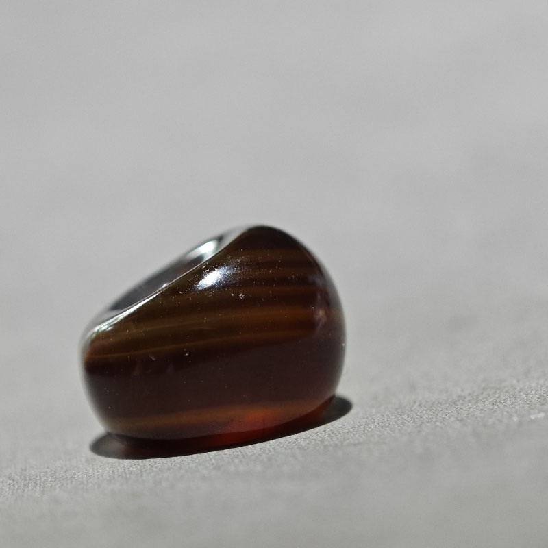 老唐球玛瑙珠子斜切猪大肠15.5MM