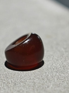 唐球玛瑙斜切猪大肠马蹄珠子7MM