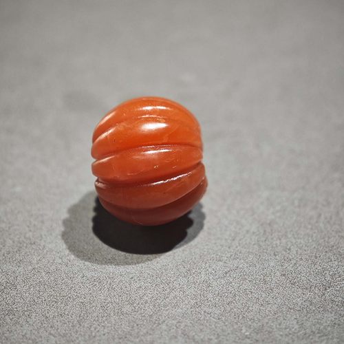 14MM天然保山南红玛瑙瓜珠散珠