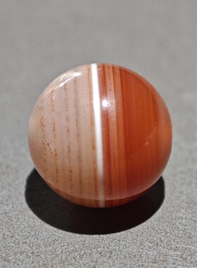 12MM天然朱砂天地一线药师珠