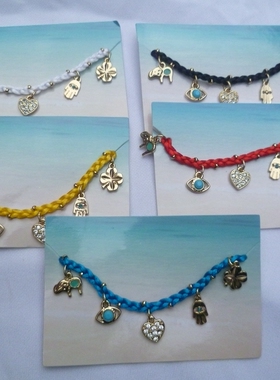 外贸欧美时尚 流行街拍几何百搭女式手链手镯20221017【打标】