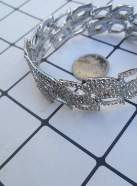 外贸欧美时尚 流行街拍几何百搭女式手链手镯20211012