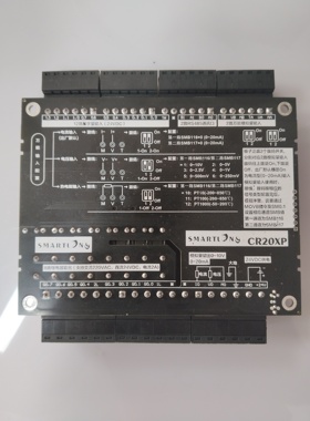巨朋SMART 200 PLC CR20XP 12DI 8DO, 2路万能模拟量输入1路AQ