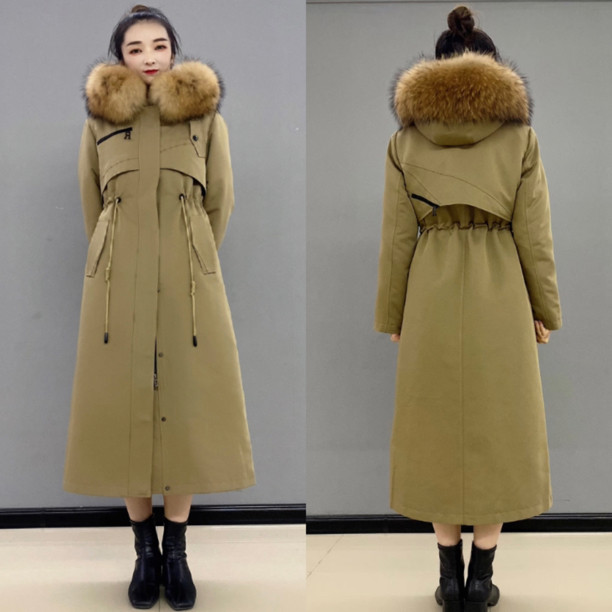 【送外壳毛袖 原版正版女士超长皮草
