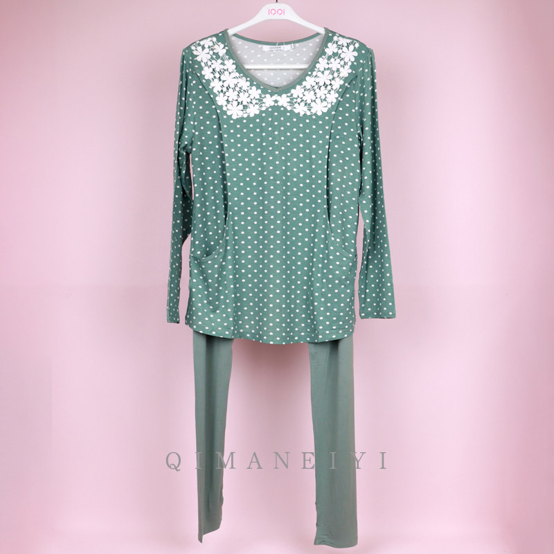 宜栖秋冬莫代尔孕妇秋衣秋裤产后月子服怀孕期喂奶哺乳衫保暖内衣,孕妇装/孕产妇用品/营养,家居服套装,淘宝优惠券,粉丝福利购,淘宝优惠卷