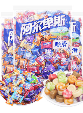 阿尔卑斯上海牛奶硬糖混合口味