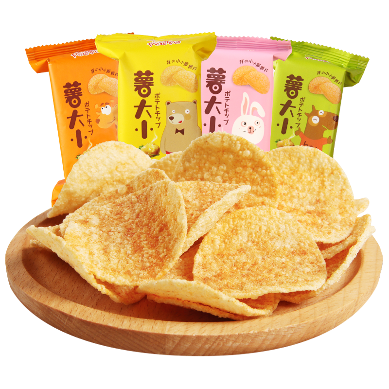 阿婆家的薯大小浙江薯片