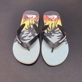 男士 现货Quiksilver2026新款 夏季 橡胶潮牌人字拖冲浪休闲外穿凉拖