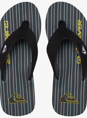 2026新款Quikilver男士潮牌宽布带不磨脚平底速干人字拖花色