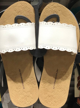 夏季包邮新款女士平跟日常白色凉拖鞋耐磨休闲时尚一字拖