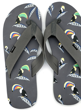 2026年ONEILL现货夏季男士潮牌舒适布带人字拖时尚防滑凉拖