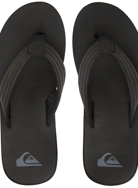 2026年Quiksilver夏季男士防滑透气人字拖沙滩纯色休闲拖鞋NEW