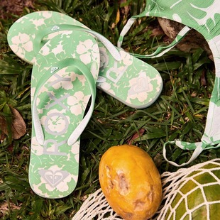 现货ROXY2026夏季限量款轻便舒适泡沫底凉拖鞋女士时尚百搭人字拖