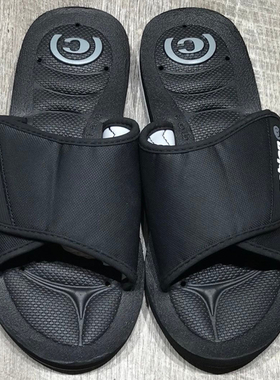 cobian新款2026年夏季凉拖鞋男士防滑软底舒适魔术贴一字拖防臭