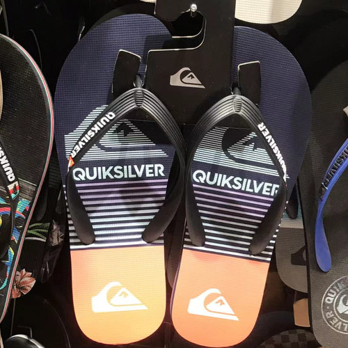 现货Quiksilver夏季人字拖休闲