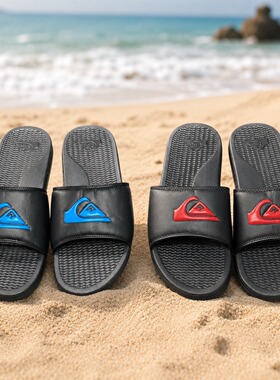 现货潮流Quiksilver2026新款夏季凉拖鞋男士防滑软底一字拖防臭