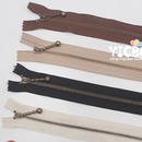 古铜3号水滴头拉链闭尾拉链手工diy箱包配件25 40cm衣服不能用