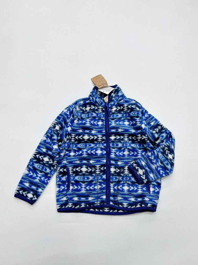 儿童男女童摇粒绒拉链外套开衫