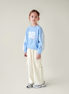 26春款韩国童装纯棉高品质女童中大童运动休闲套装120-160 L2