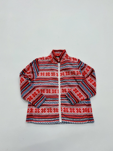 110 牛货纯元 女童摇粒绒拉链外套开衫 秋冬新款 140 日单新品