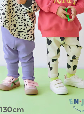 日单 秋款高品质纯棉带氨纶前后两面穿螺纹高弹休闲运动长裤 CA34