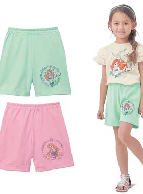 女童夏款纯棉夏季千家短裤动漫