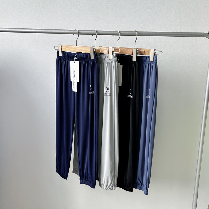 儿童速干冰凉感网眼透气弹力长裤