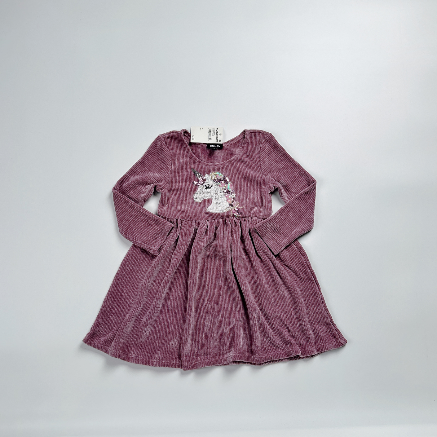 长袖连衣裙刺绣亮片礼服裙