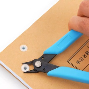 拆凭证钳子铆管钳订装 机配件会计财务专用钳子拆除工具柳管钳剪刀