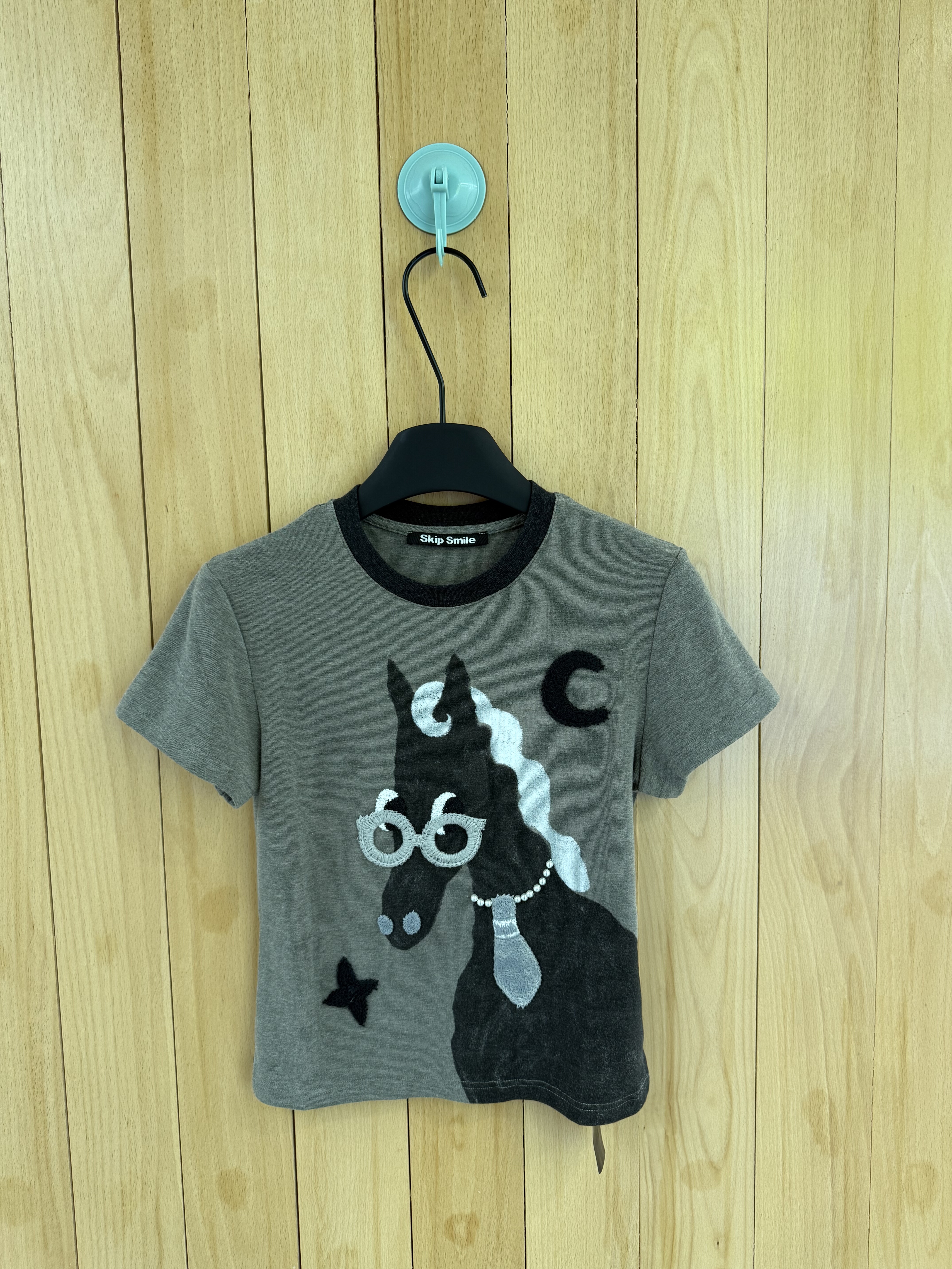 早春SKip Smile～正确版美式辣妹小马眼睛新年限定款甜酷女孩 T恤,女装/女士精品,毛针织衫,淘宝优惠券,粉丝福利购,淘宝优惠卷